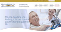 Desktop Screenshot of prismmedical.co.uk